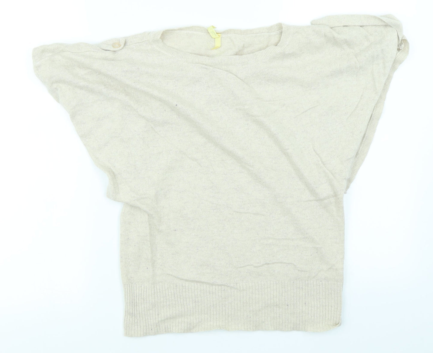 Miso Womens Beige   Pullover Jumper Size 8