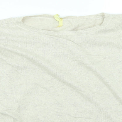 Miso Womens Beige   Pullover Jumper Size 8