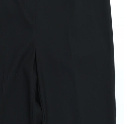George Womens Black   Trousers  Size 14 L25 in