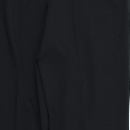 George Womens Black   Trousers  Size 14 L25 in