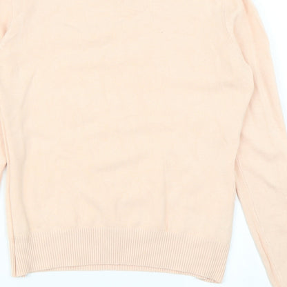 Yumi Womens Pink   Pullover Jumper Size S