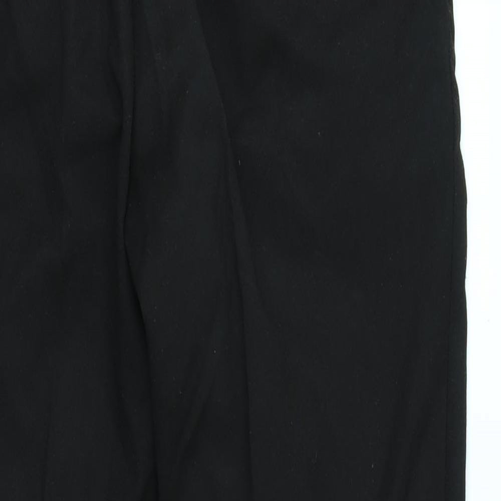 Matalan Mens Black   Trousers  Size 32 in L29 in