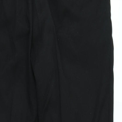 Matalan Mens Black   Trousers  Size 32 in L29 in