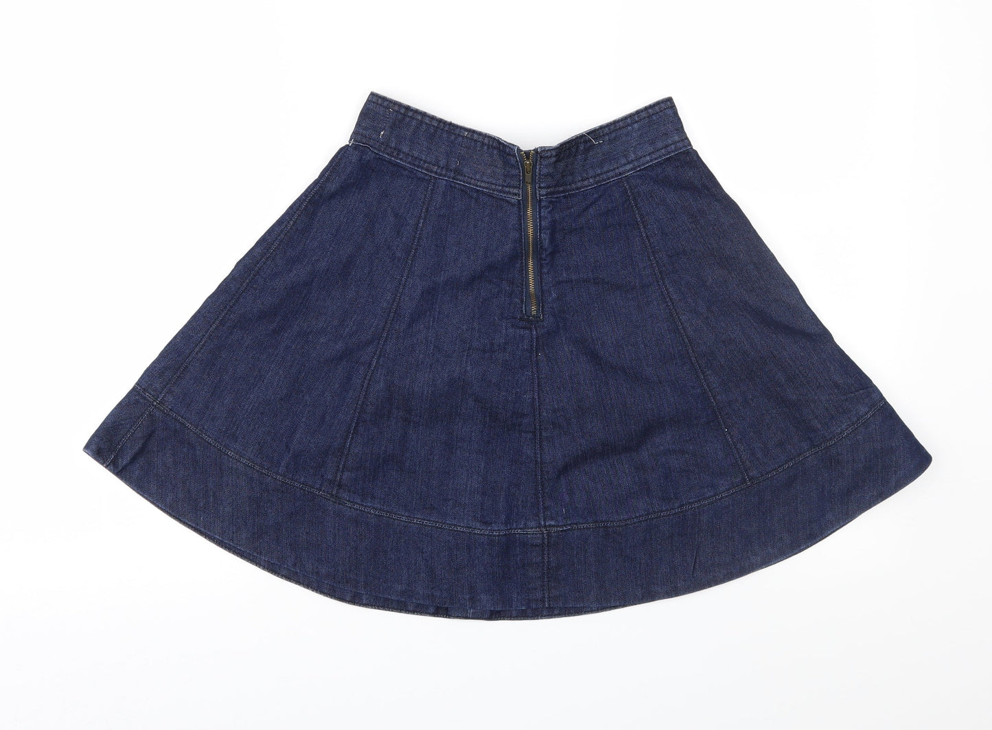Internacionale Womens Blue  Denim Flare Set Size 8