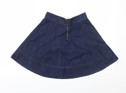 Internacionale Womens Blue  Denim Flare Set Size 8