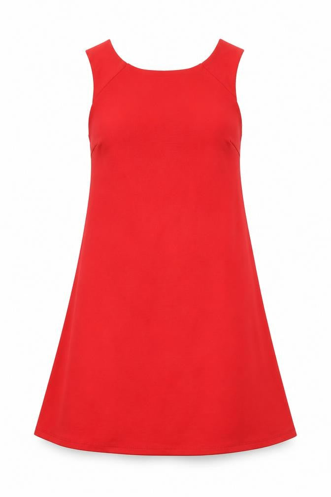 ASOS Womens Red  Jersey A-Line  Size 8