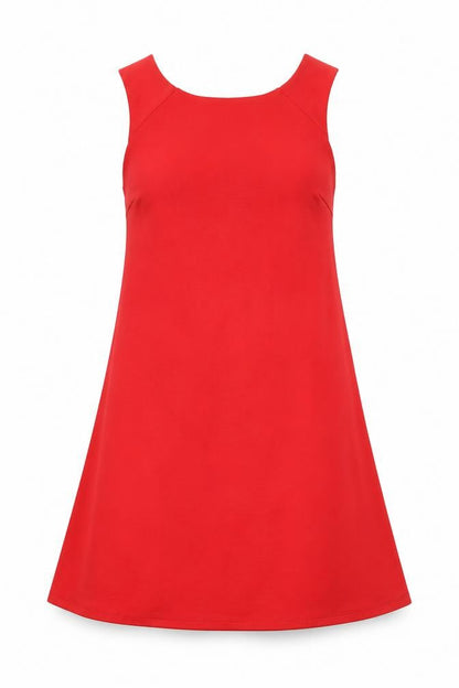 ASOS Womens Red  Jersey A-Line  Size 8