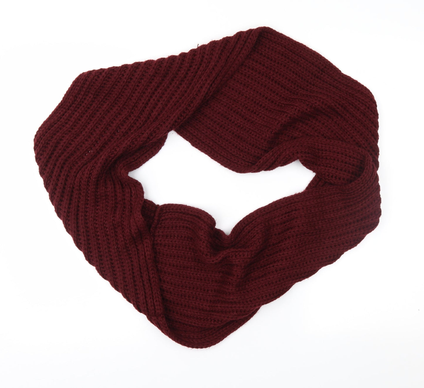 Preworn Womens Purple  Knit  Scarf