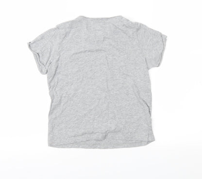 Milkshake Boys Grey  Jersey Basic T-Shirt Size 6 Years