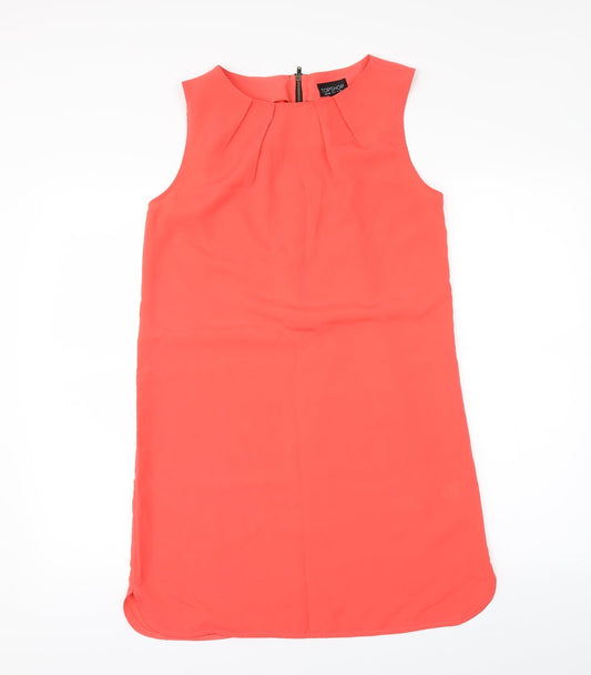 Topshop Womens Orange   Mini  Size 10