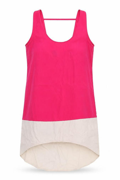 Womens UK Size M Vera Moda Pink Camisole Blouse