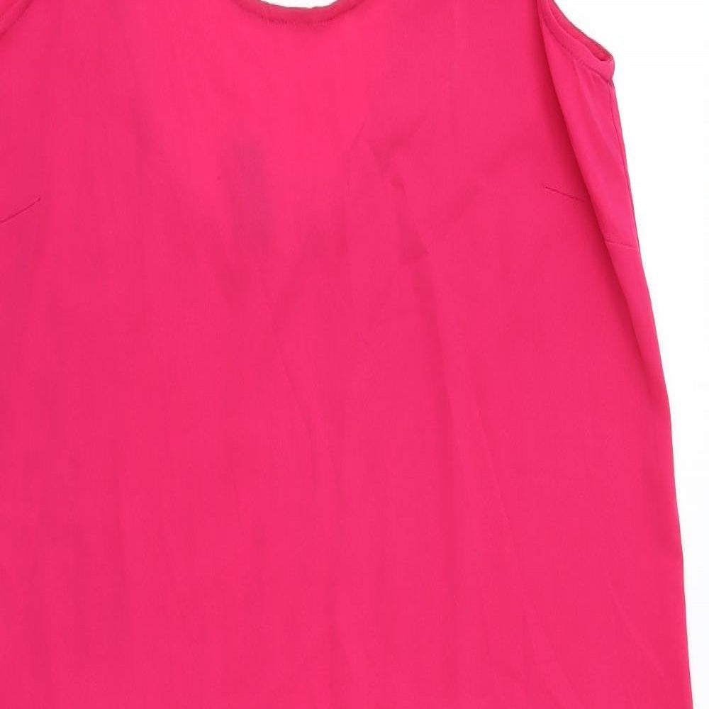 Womens UK Size M Vera Moda Pink Camisole Blouse