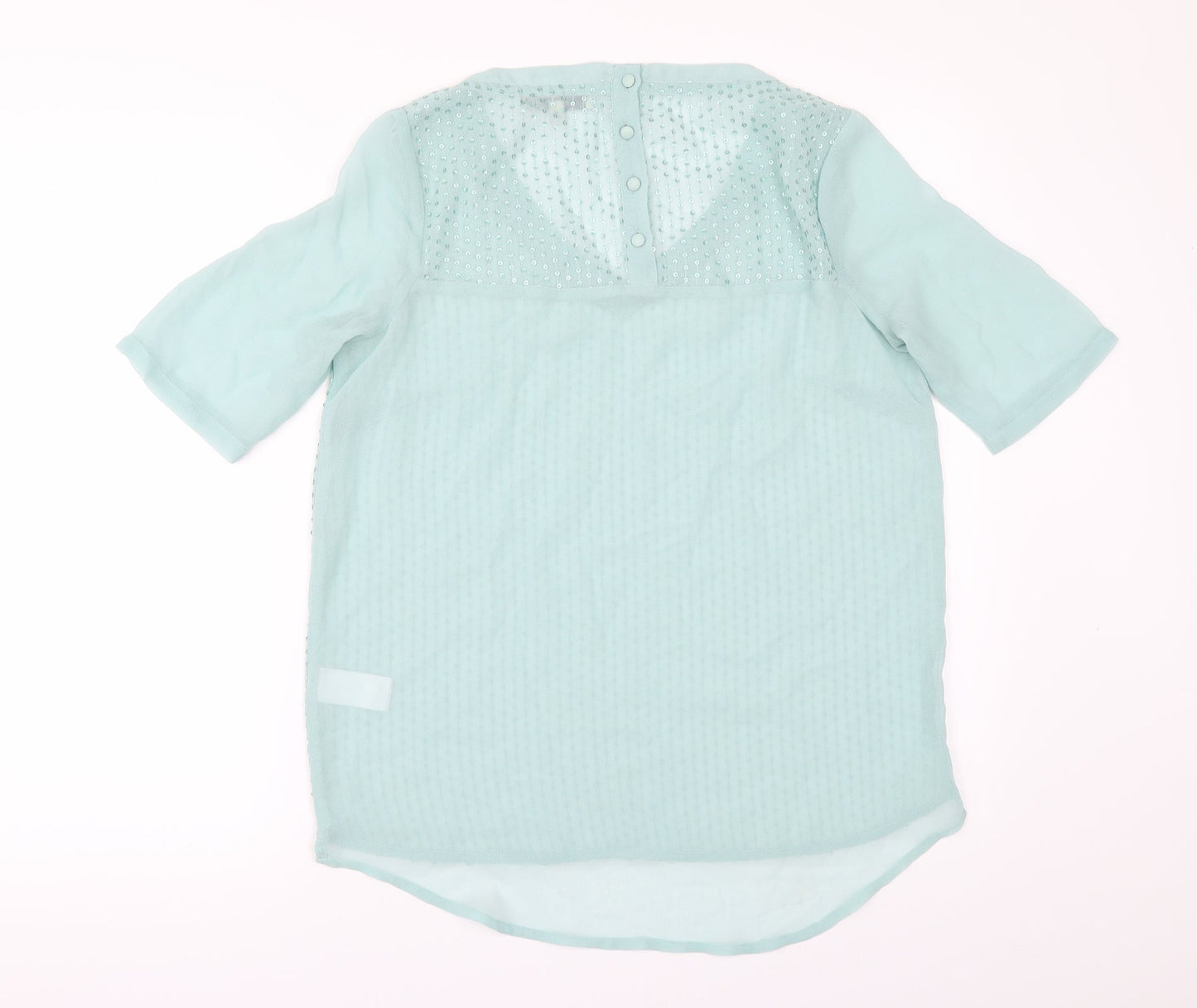 Womens UK Size 10 NEXT Green Tunic