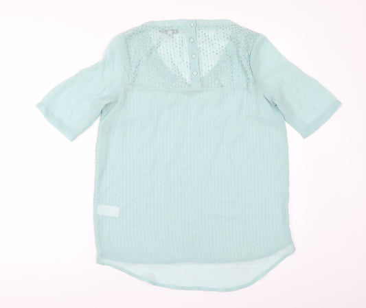 Womens UK Size 10 NEXT Green Tunic