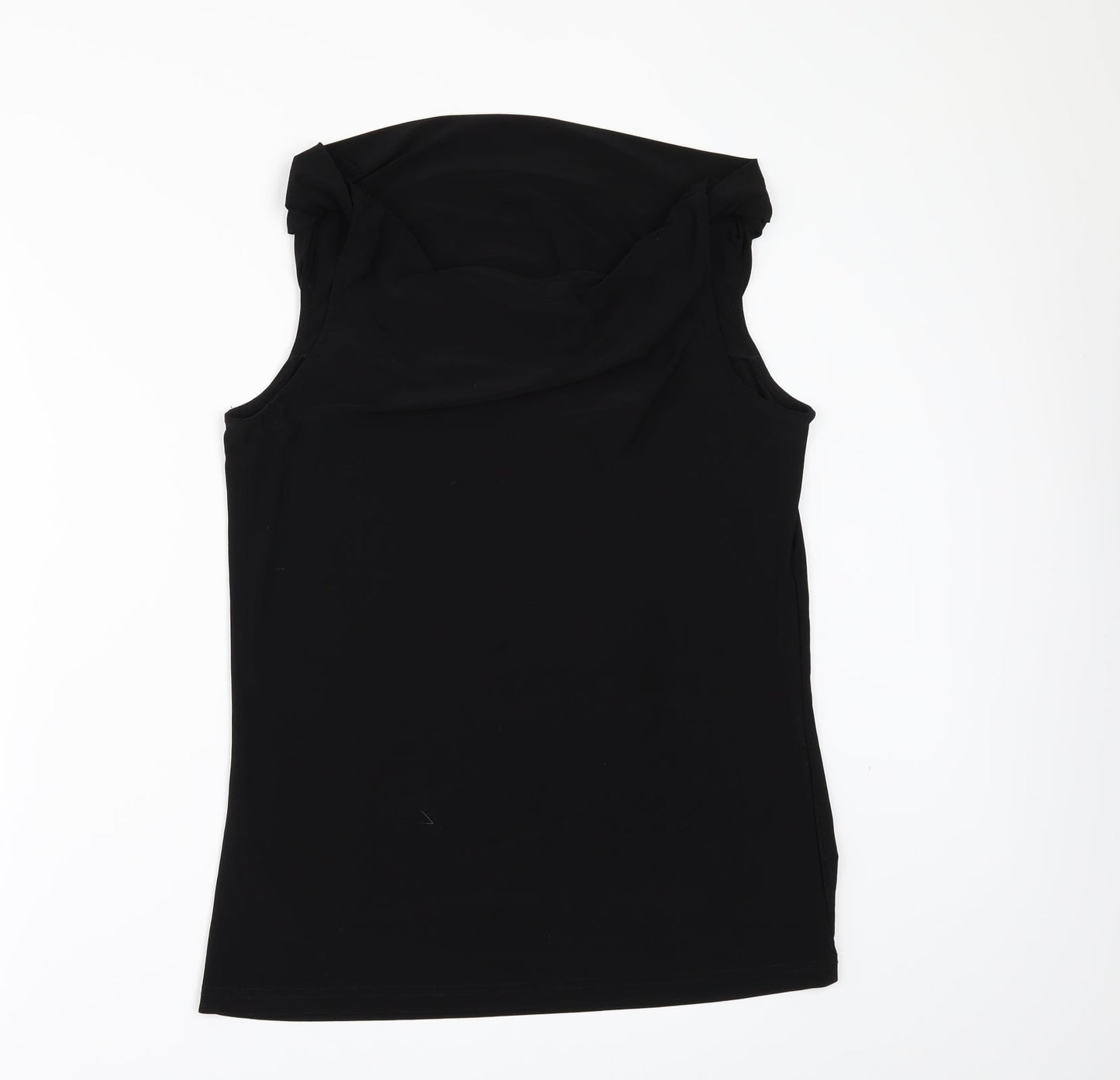 Womens UK Size M Klass Black Tunic Blouse