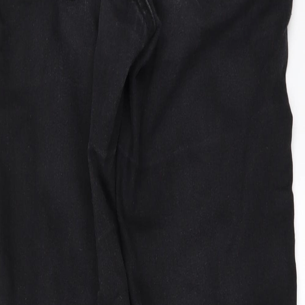 Denim & Co. Womens Black  Denim Skinny Jeans Size 6 L26 in