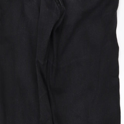 Denim & Co. Womens Black  Denim Skinny Jeans Size 6 L26 in