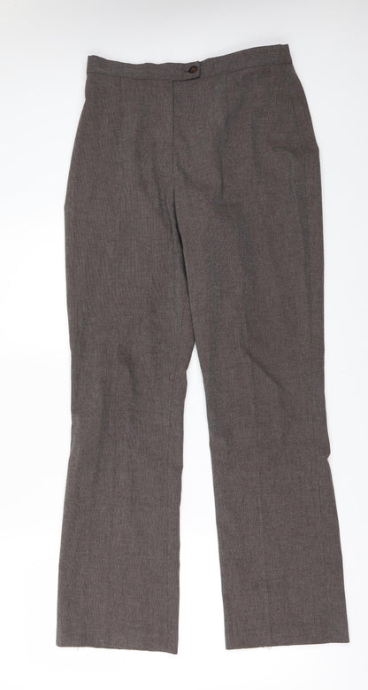 Principles Womens Brown   Trousers  Size 12 L29 in