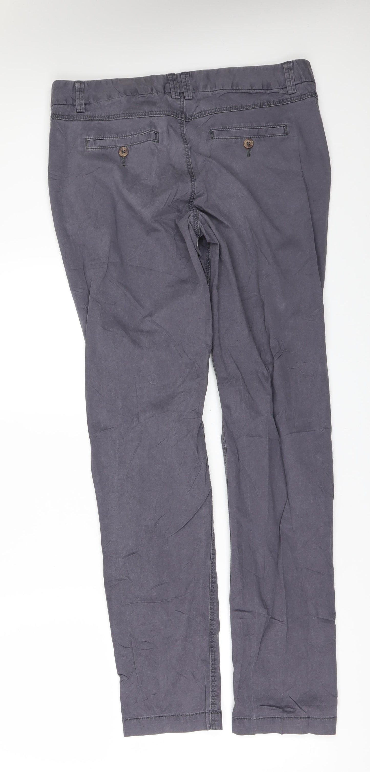 Womens UK Size 12 H&M  Straight Grey Jeans