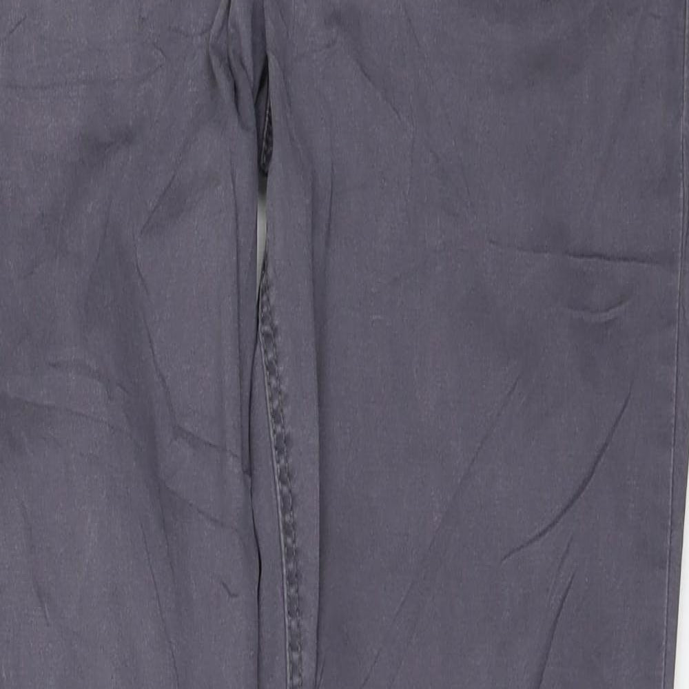 Womens UK Size 12 H&M  Straight Grey Jeans