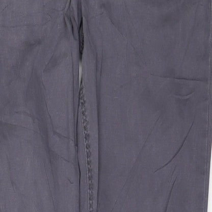 Womens UK Size 12 H&M  Straight Grey Jeans