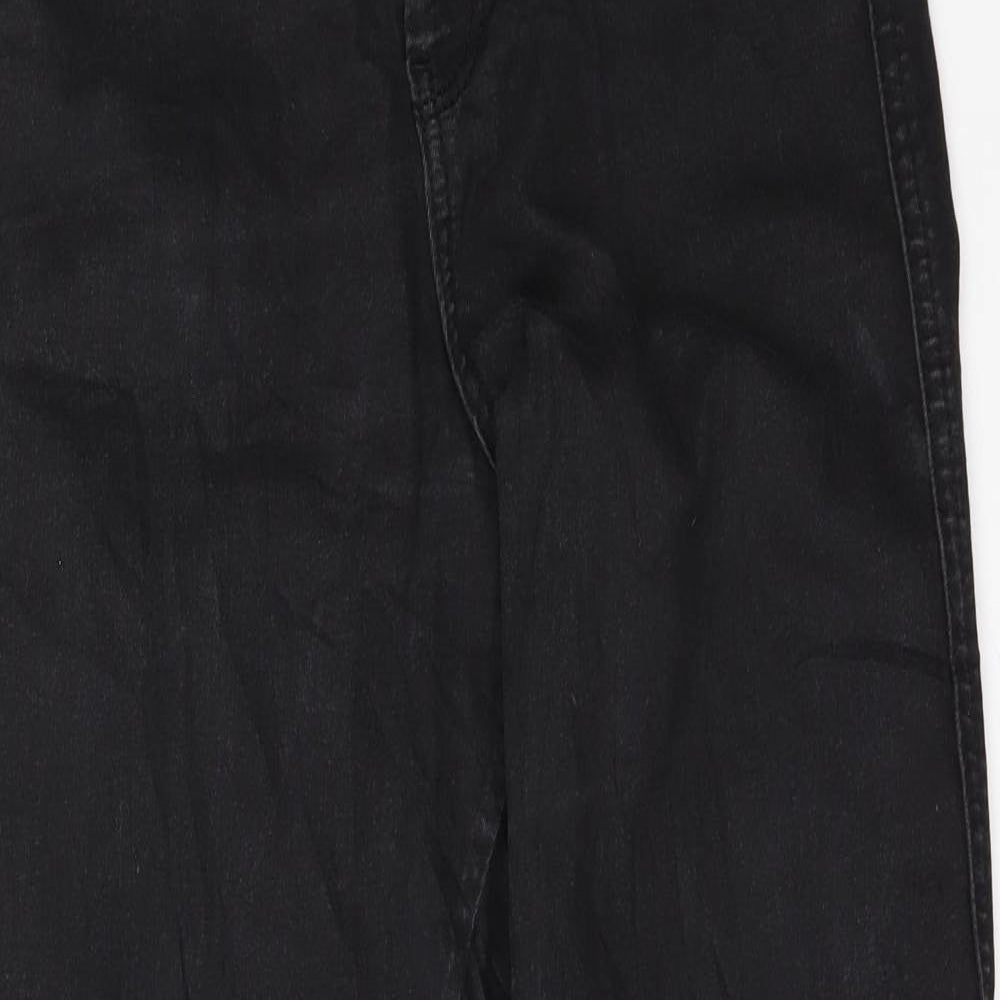 Womens UK Size 28 in Preworn Regular Fit Skinny Black Jeans