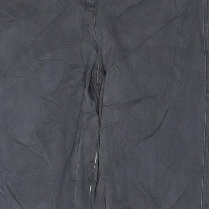 Womens UK Size 28 in Cecil Regular Fit Straight Grey Jeans