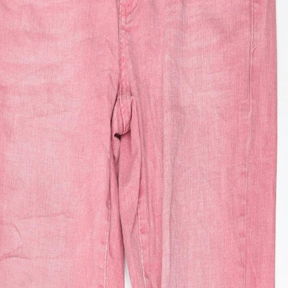 Womens UK Size 28 in Esprit Regular Fit Skinny Pink Jeans