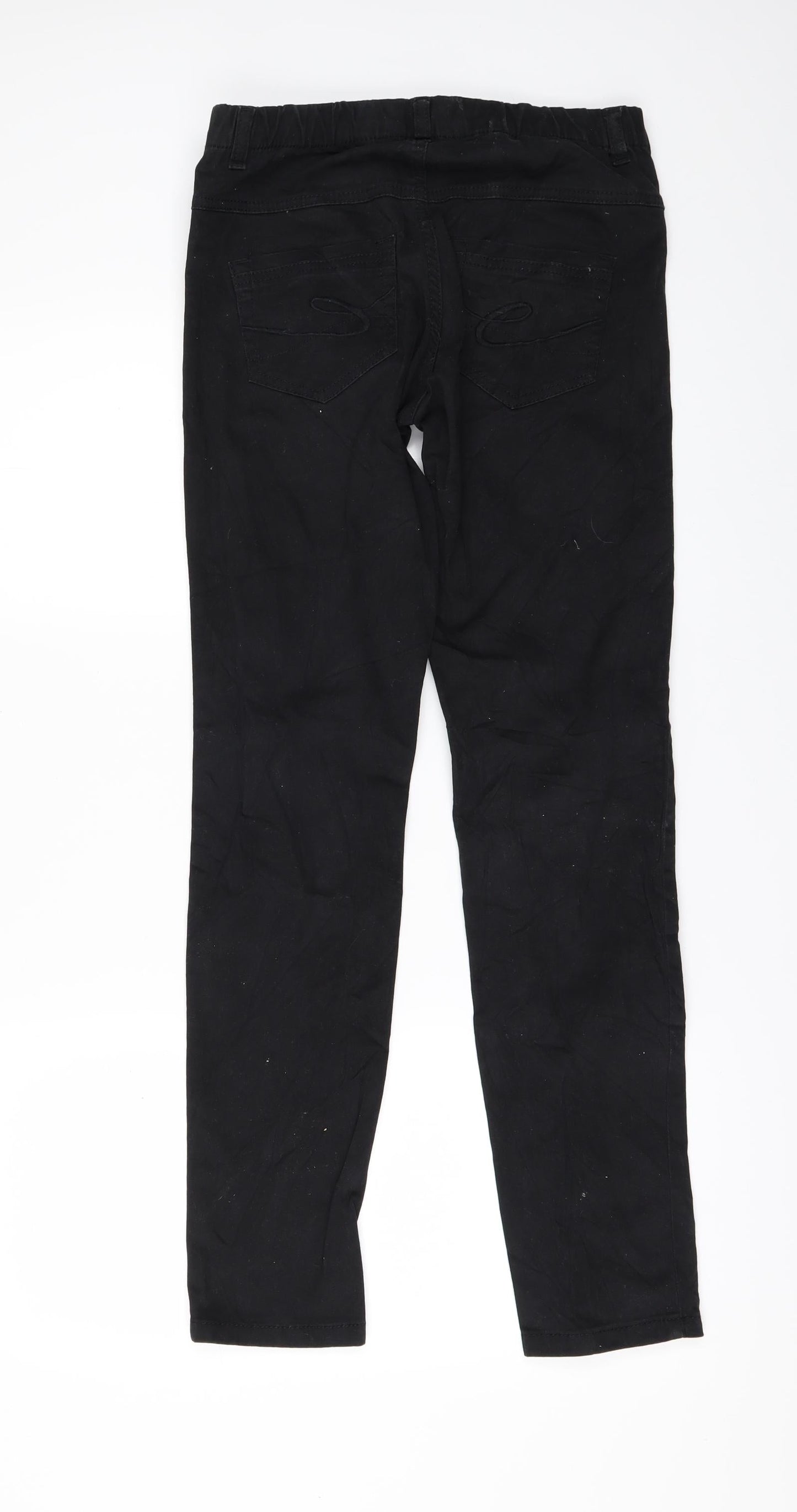 EDC Womens Black  Denim Jegging Jeans Size 8 L29 in