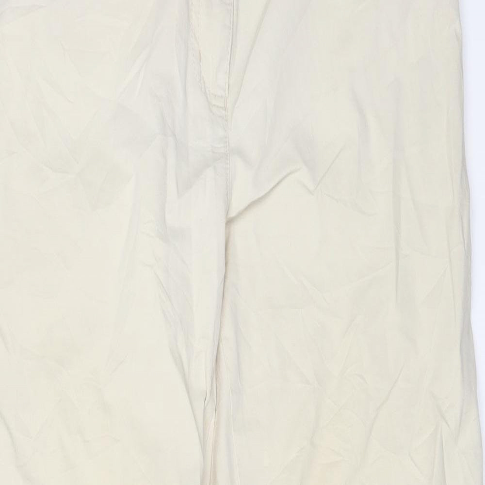 Womens UK Size 14 Toni Regular Fit Chino Beige Trousers