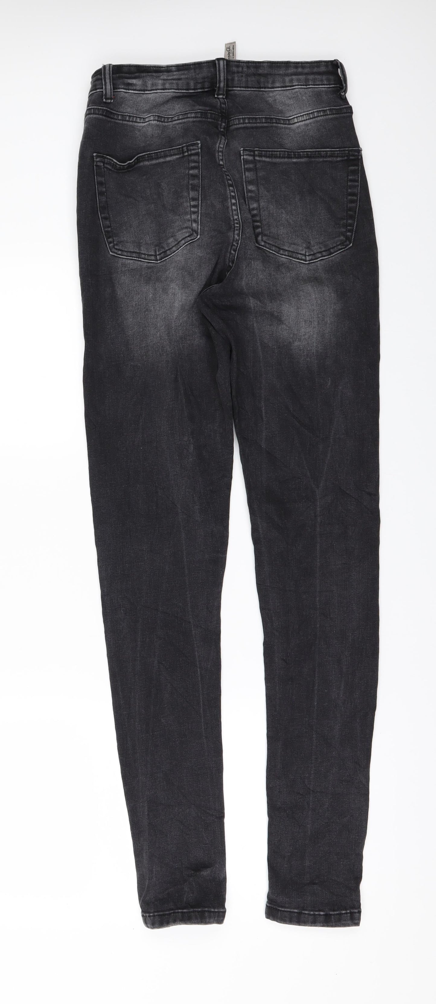 Denim & Co. Womens Black  Denim Skinny Jeans Size 10 L31 in