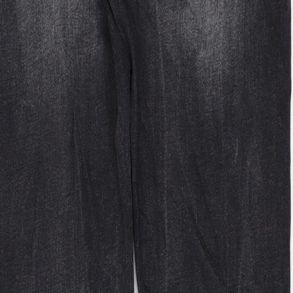 Denim & Co. Womens Black  Denim Skinny Jeans Size 10 L31 in