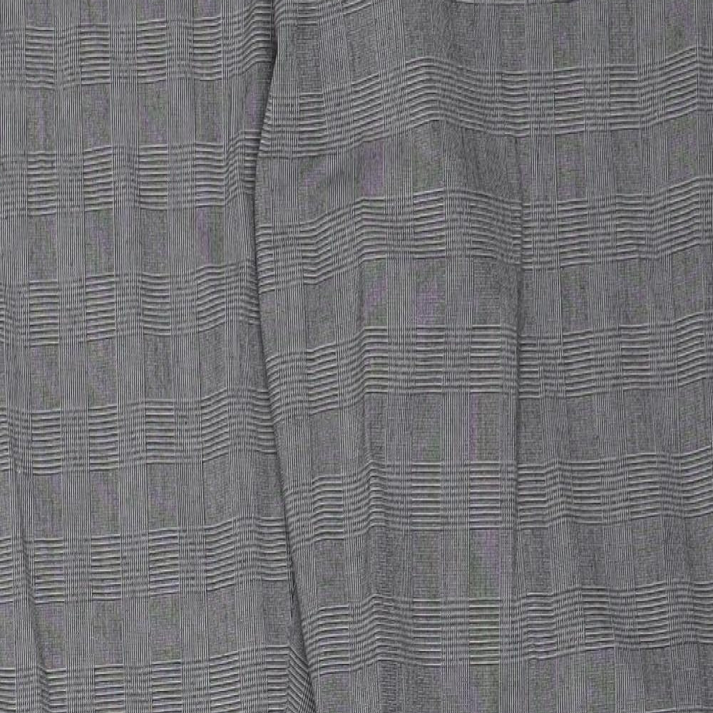 Womens UK Size 38 ecru Regular Fit  Green Trousers