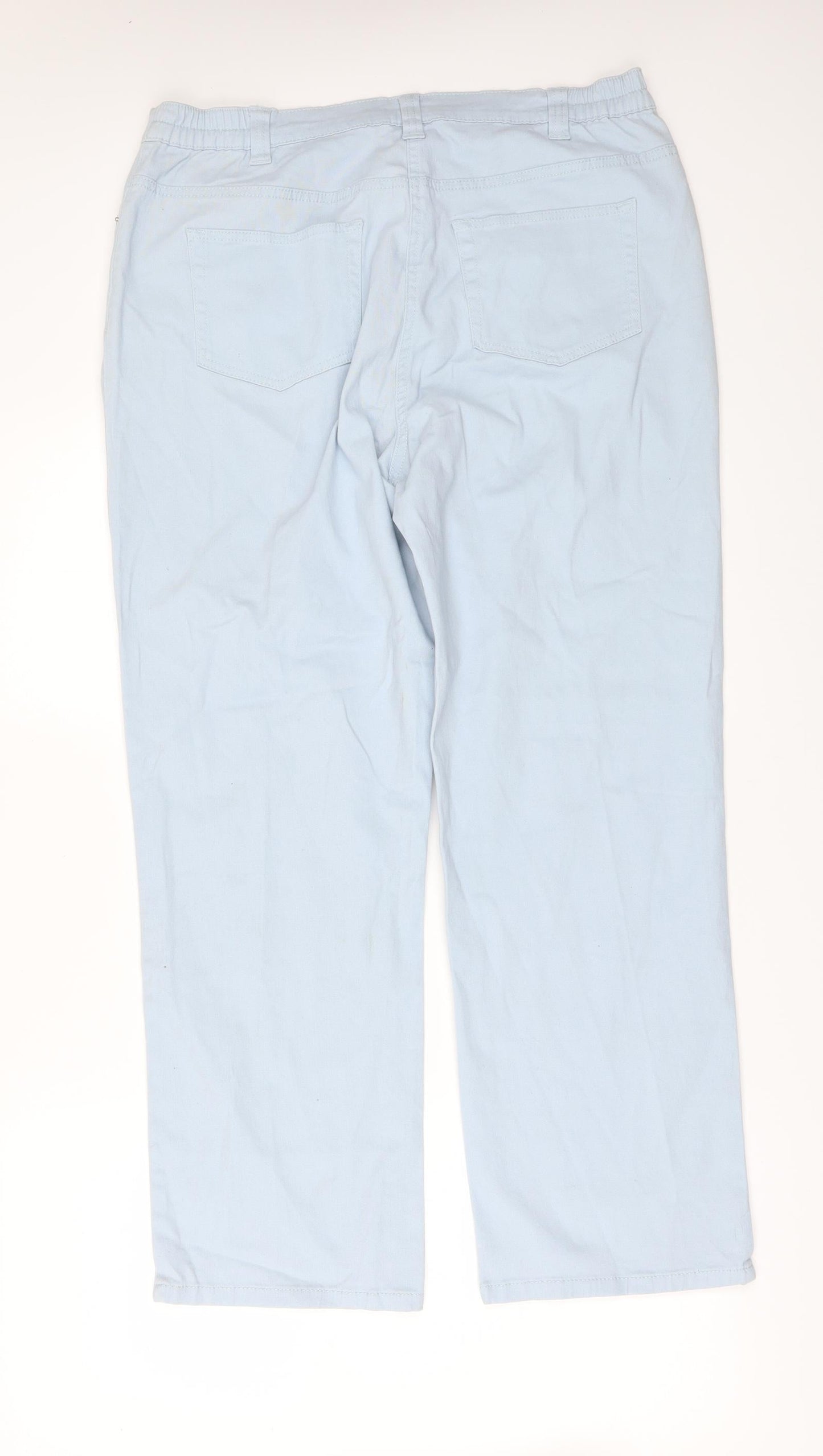 Damart Womens Blue   Straight Jeans Size 36 in L29 in
