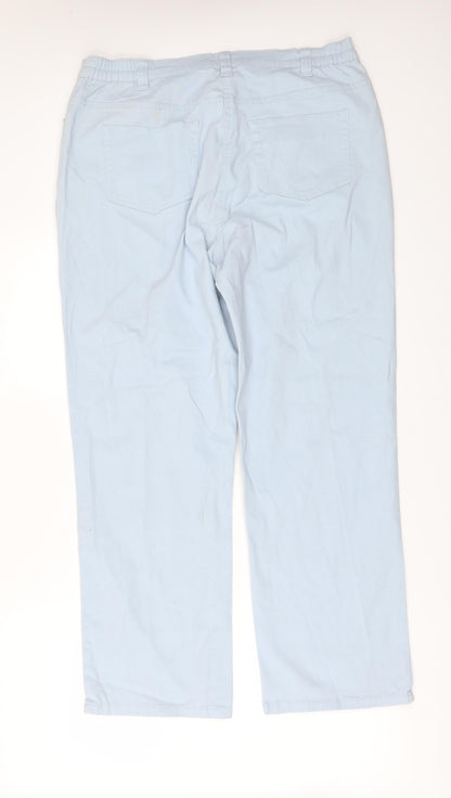 Damart Womens Blue   Straight Jeans Size 36 in L29 in