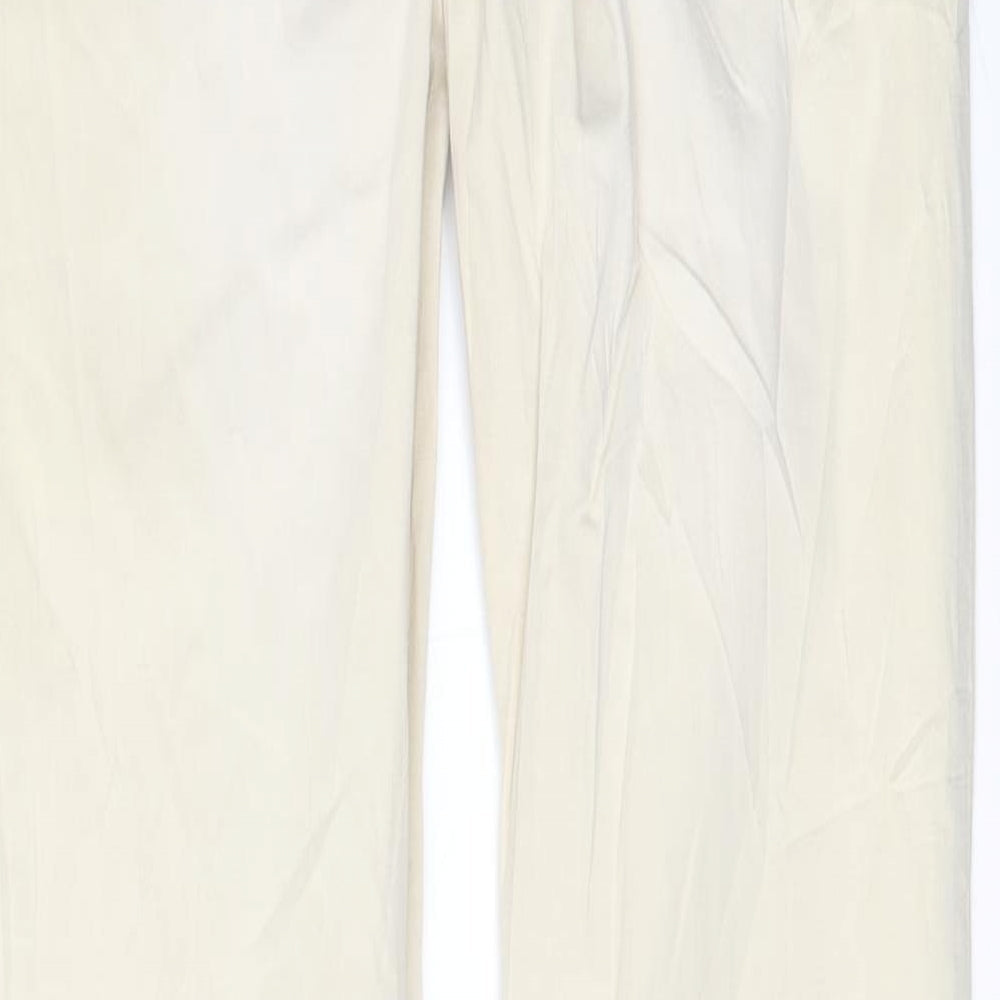 Womens UK Size 2XS Buena Vista Regular Fit Skinny Beige Jeans
