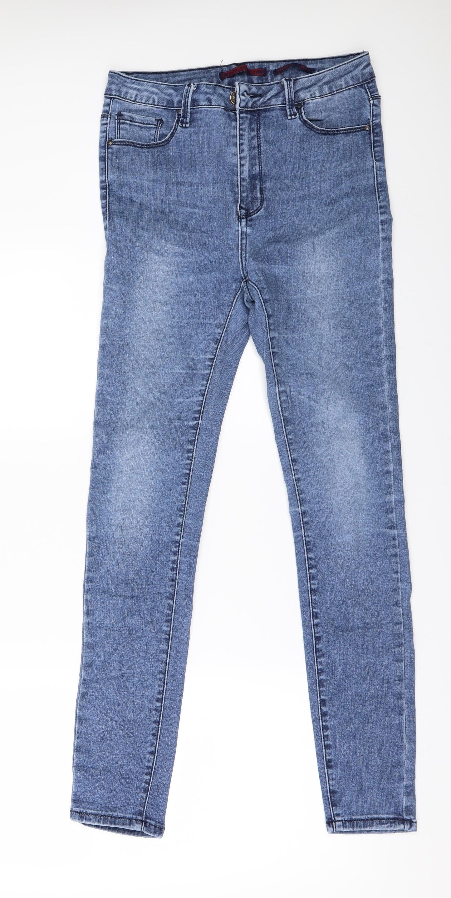 R.DISPLAY JEANS Womens Blue  Denim Skinny Jeans Size 32 in L29 in