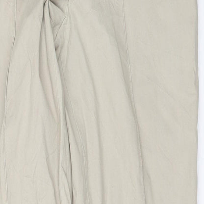 Womens UK Size 32 in Cambio Regular Fit Chino Beige Trousers