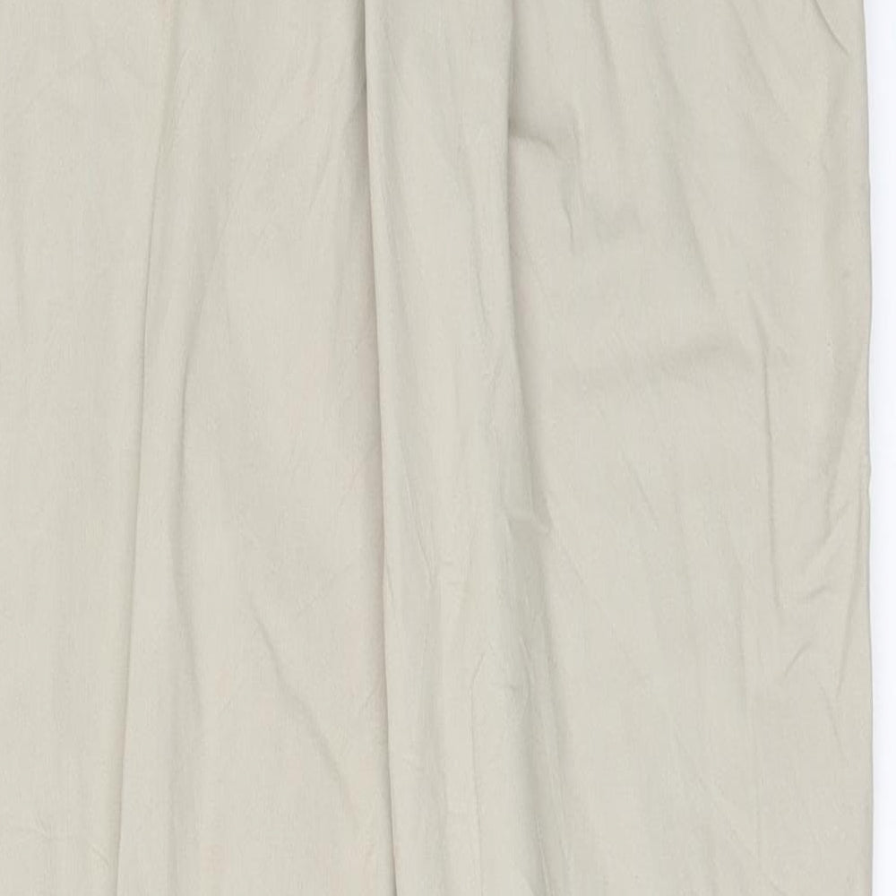 Womens UK Size 32 in Cambio Regular Fit Chino Beige Trousers