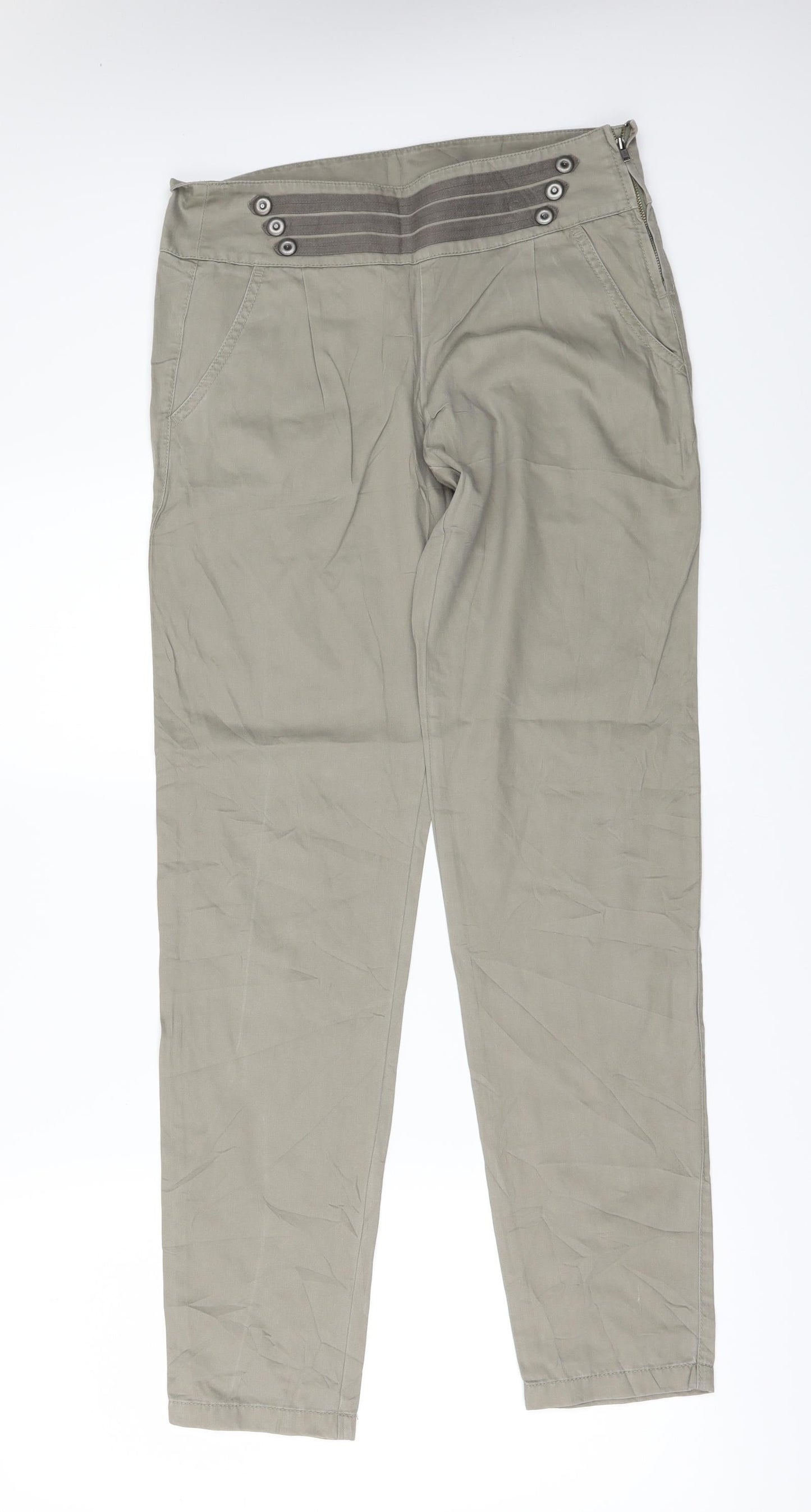 Womens UK Size 6 Esprit Regular Fit  Beige Trousers