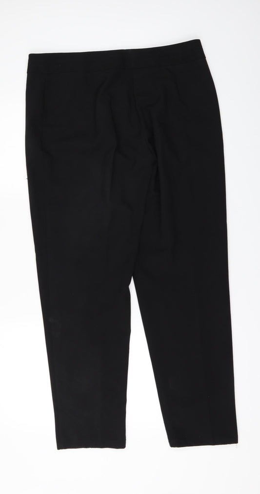George Womens Black   Trousers  Size 14 L29 in
