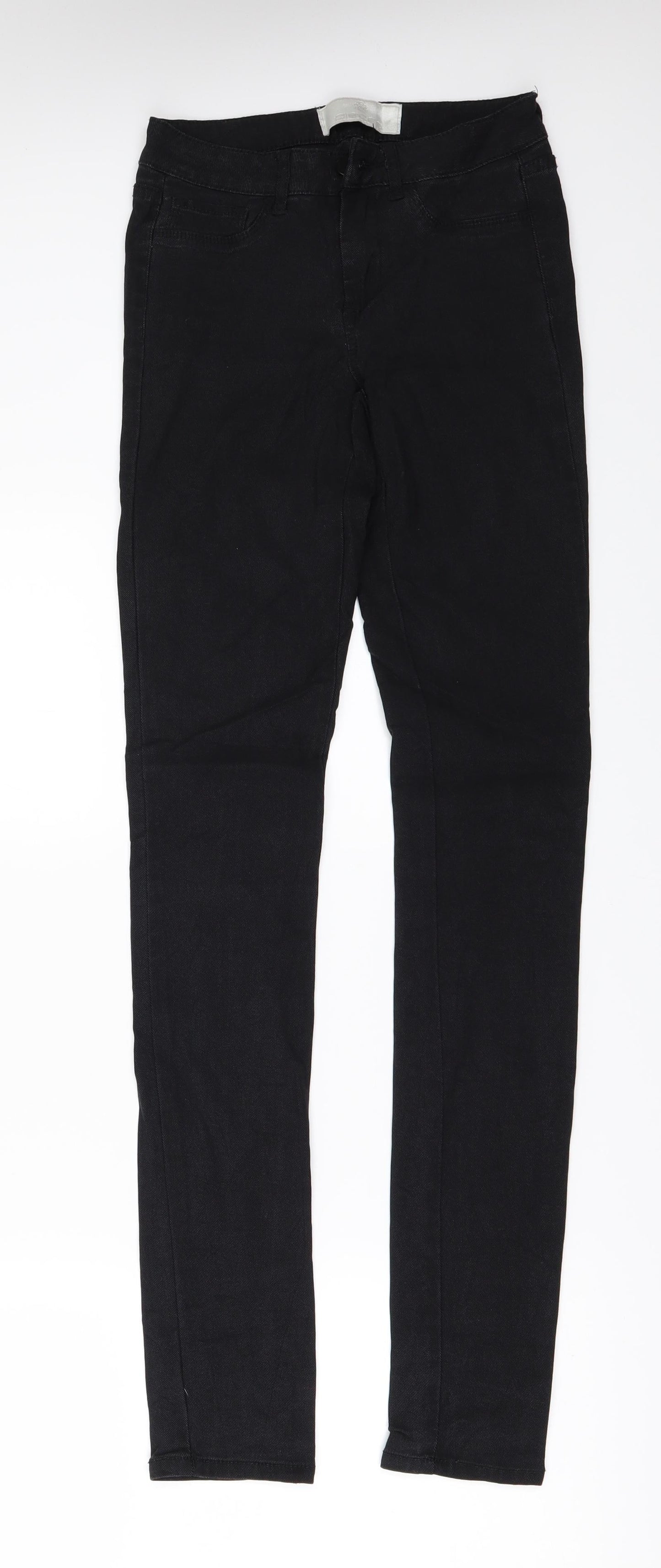 Womens UK Size 30 in Pieces Regular Fit Skinny Black Jeans