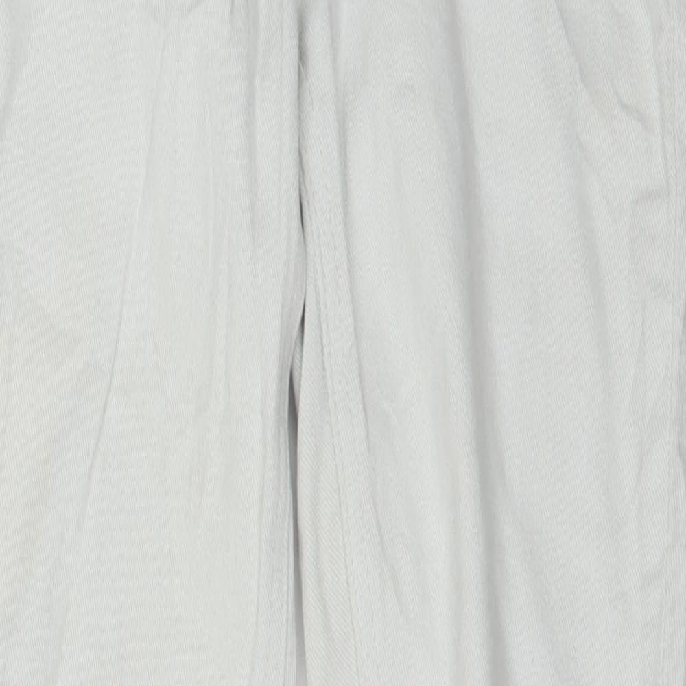 My Hailys Womens White  Denim Skinny Jeans Size XS L29 in