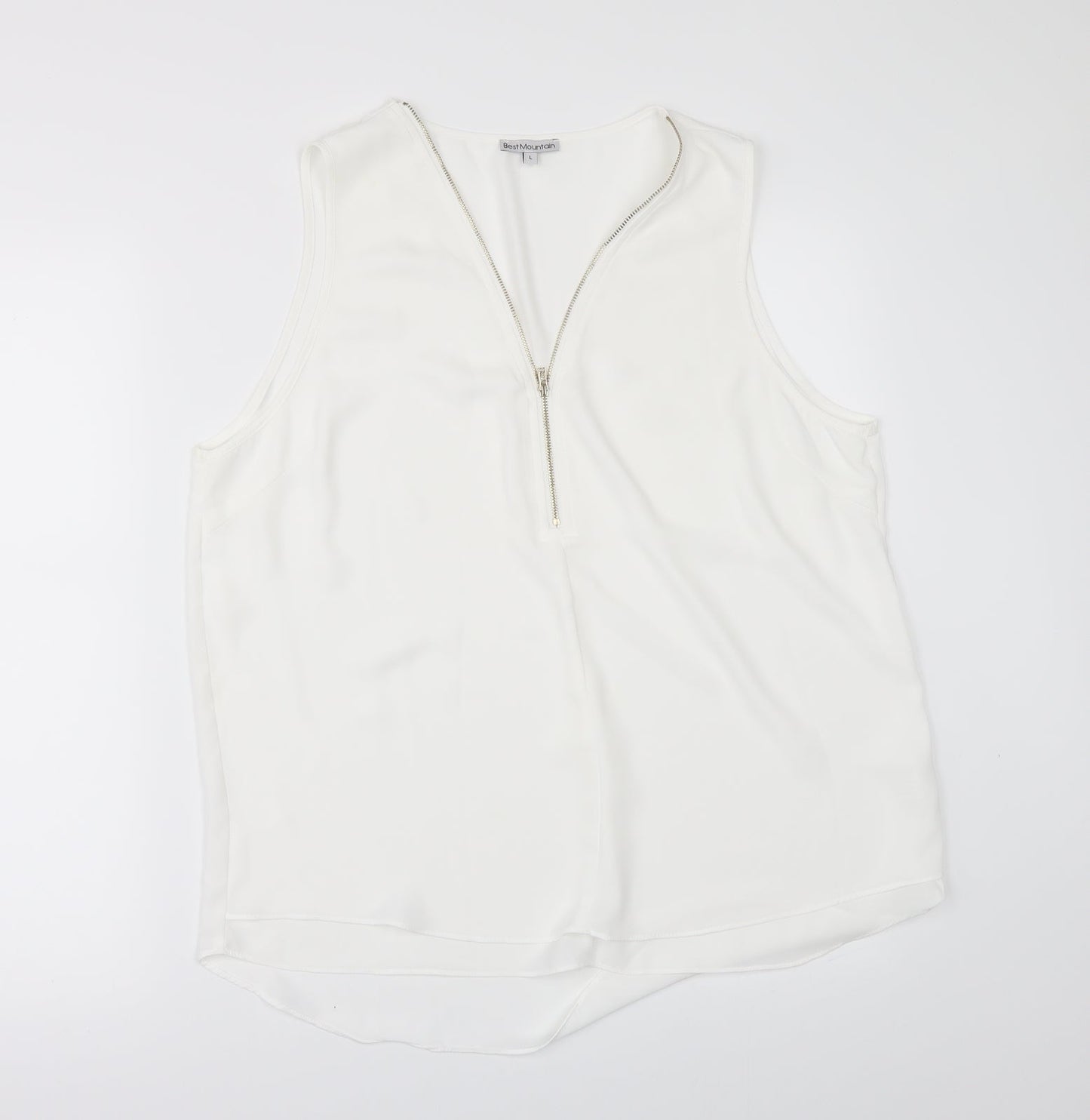 best moutain Womens Ivory   Tunic Blouse Size L