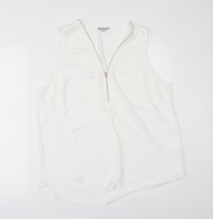best moutain Womens Ivory   Tunic Blouse Size L