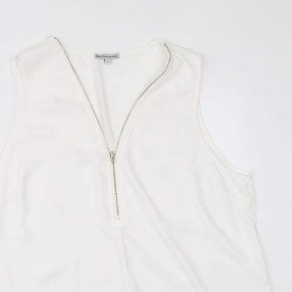 best moutain Womens Ivory   Tunic Blouse Size L