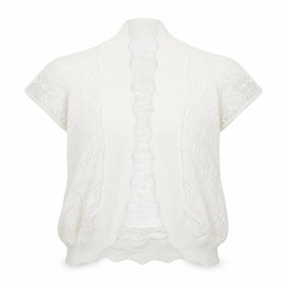 Be Beau Womens Ivory   Cardigan Jumper Size 8