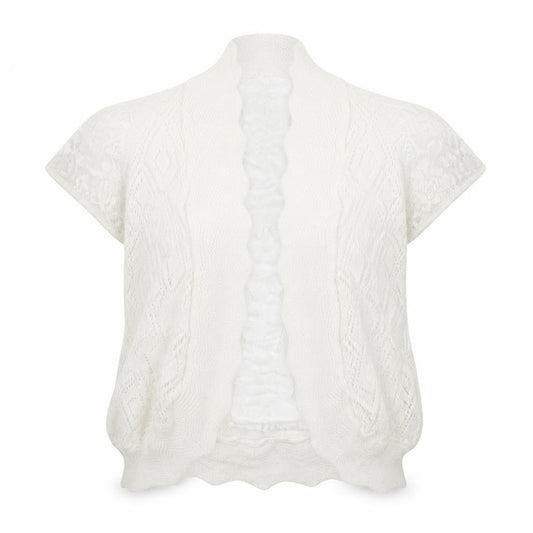 Be beau Womens Ivory   Cardigan Jumper Size 8