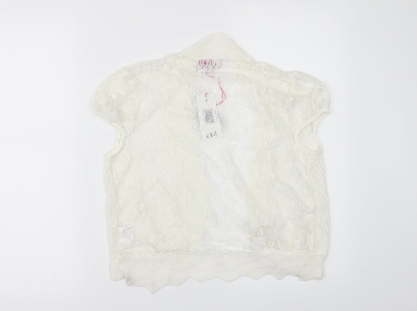 Be beau Womens Ivory   Cardigan Jumper Size 8