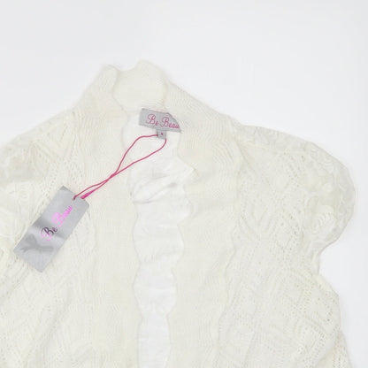 Be beau Womens Ivory   Cardigan Jumper Size 8